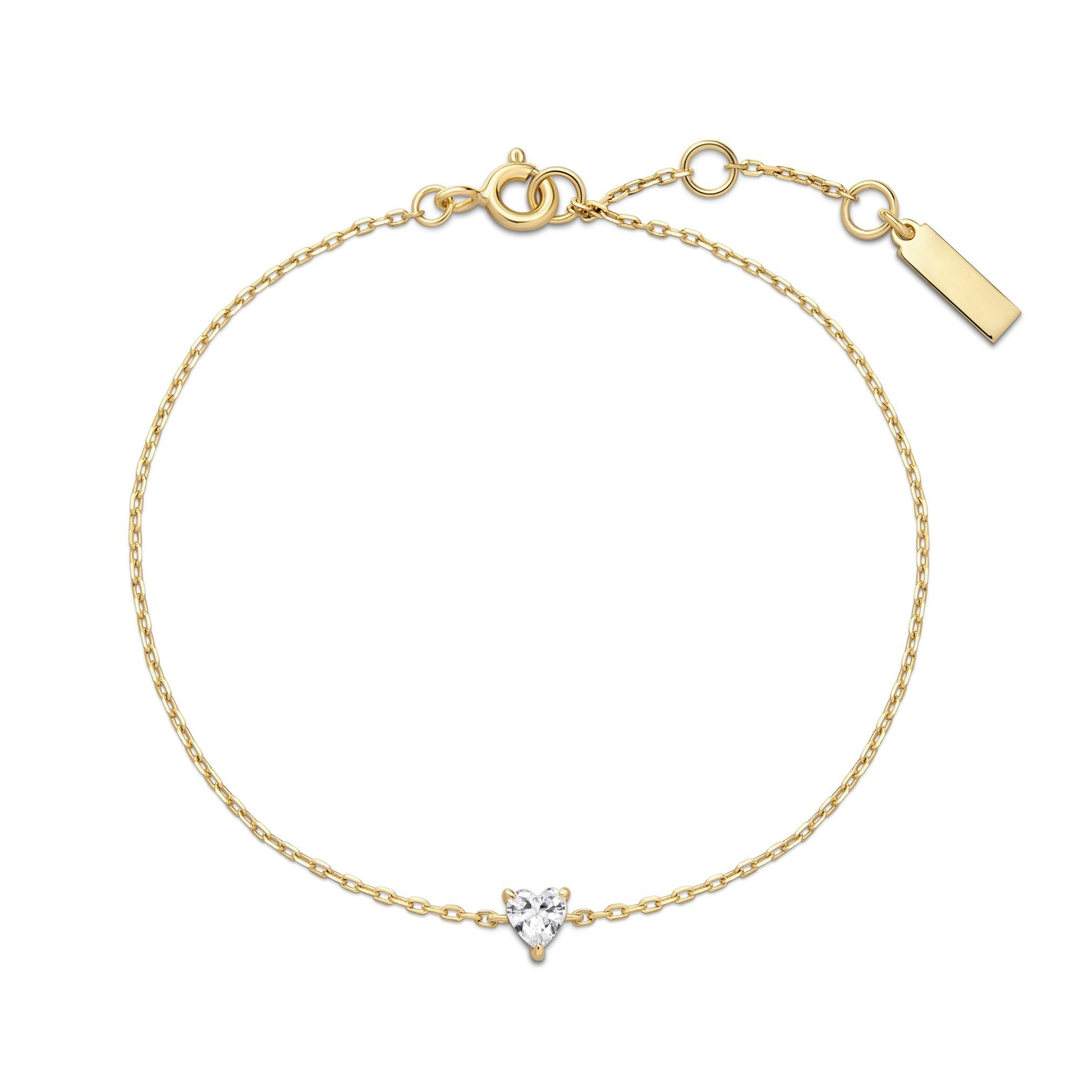Sparkle Heart Bracelet