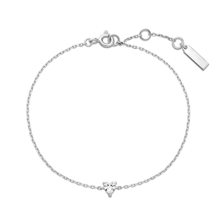 Sparkle Heart Bracelet