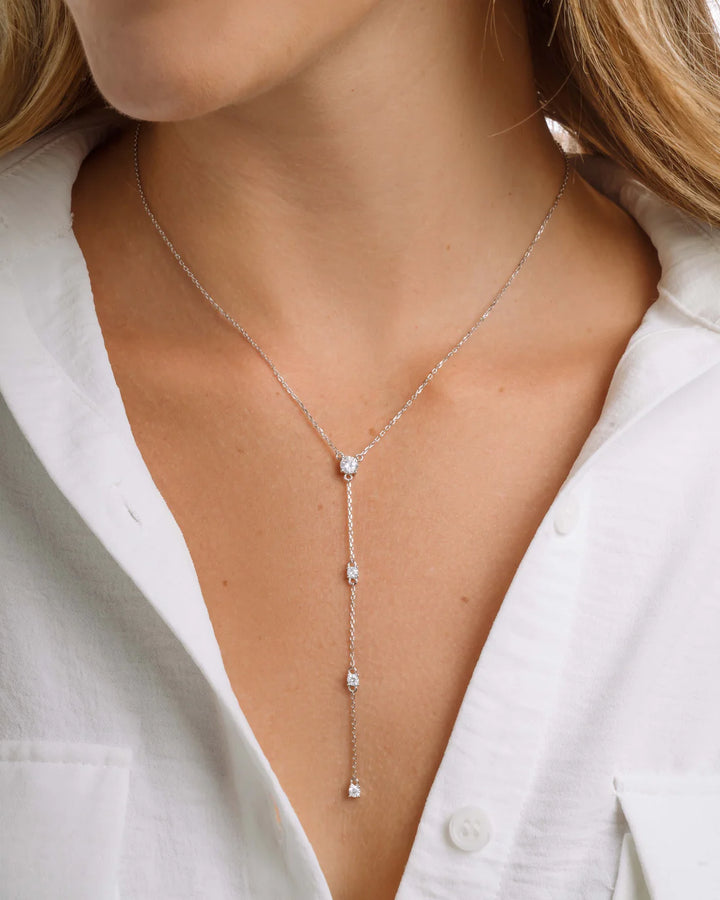 Sparkle Lariat Necklace