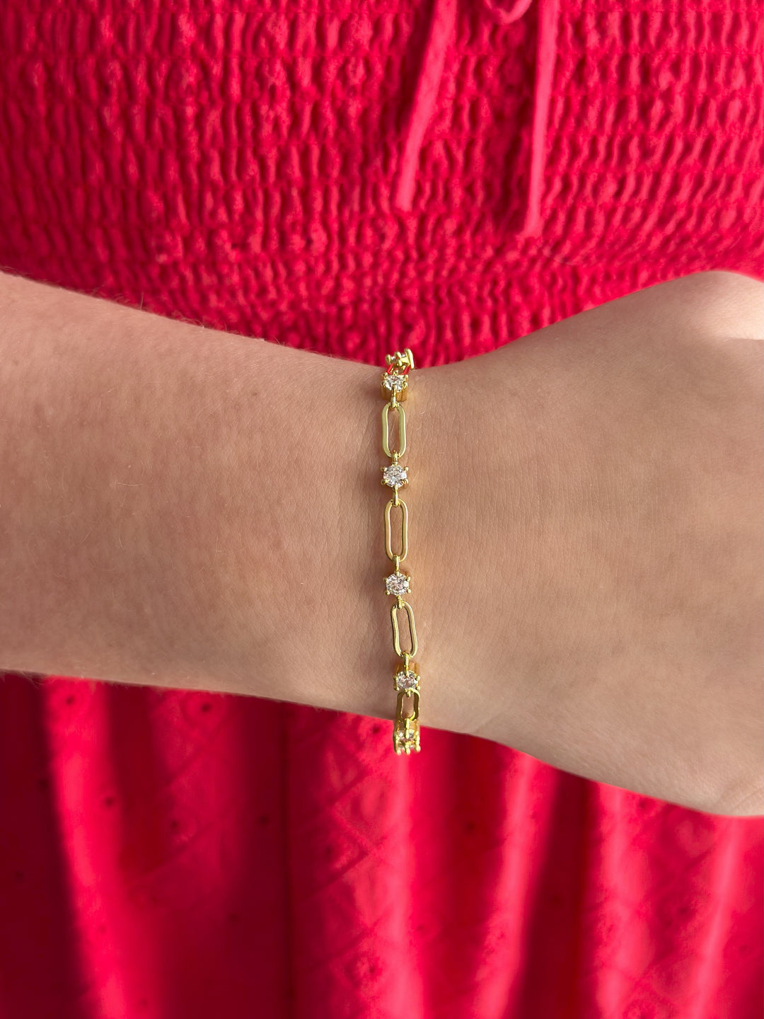 Sparkle Link Bracelet-Embark Fine Jewelry