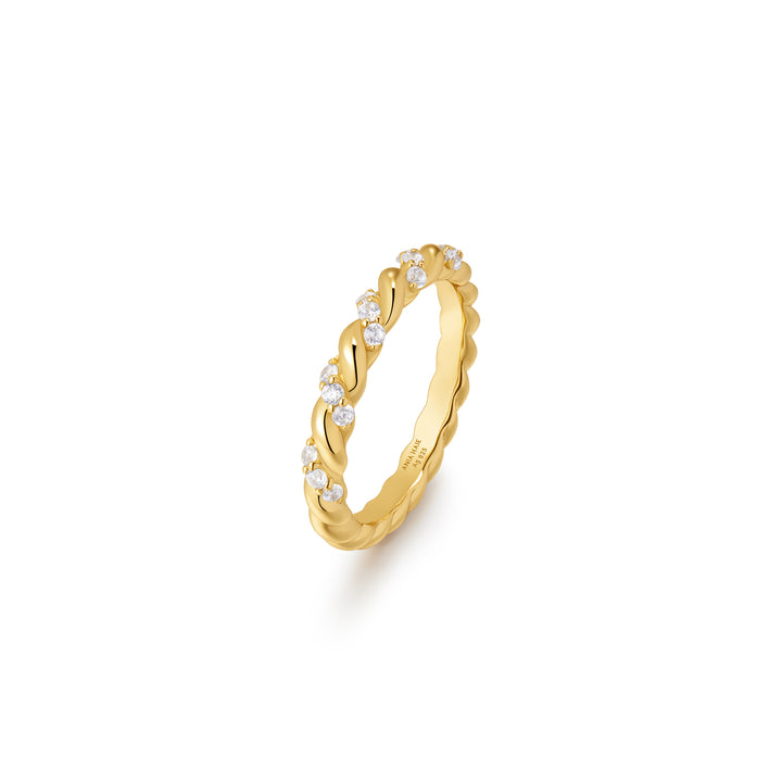 Sparkle Twist Ring