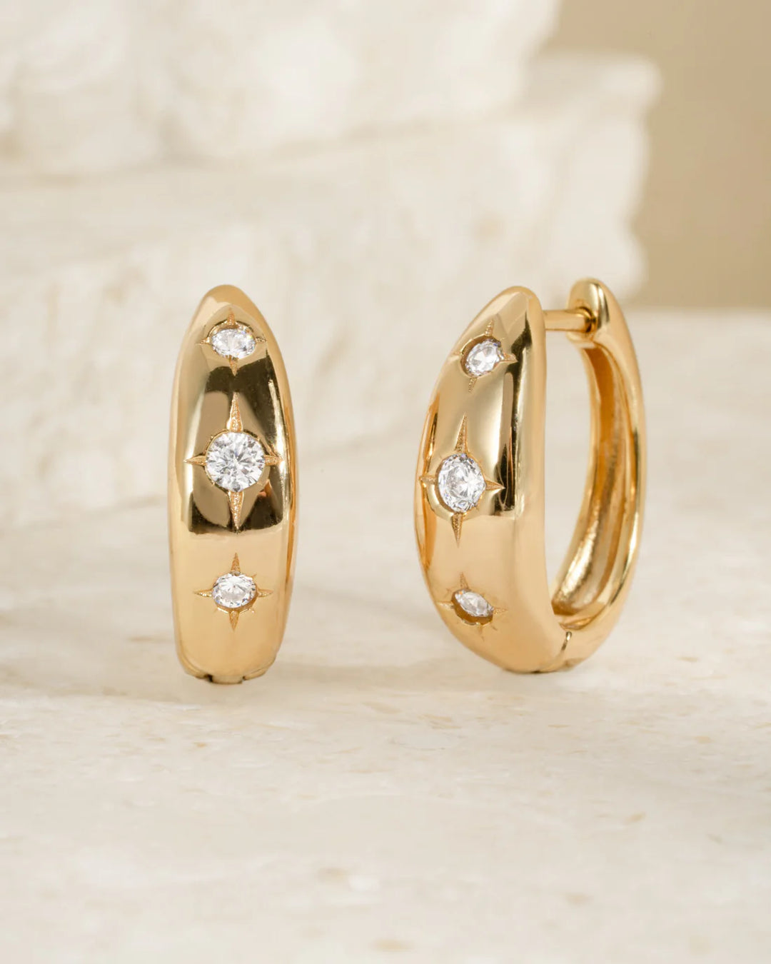 Starburst Dome Hoops