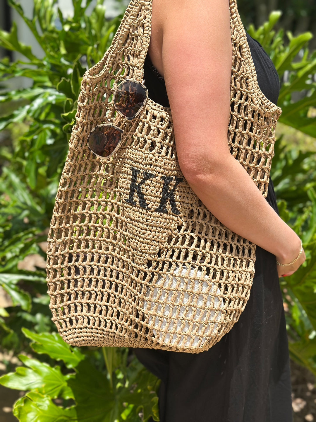 Straw Bag (No Painted Initials)