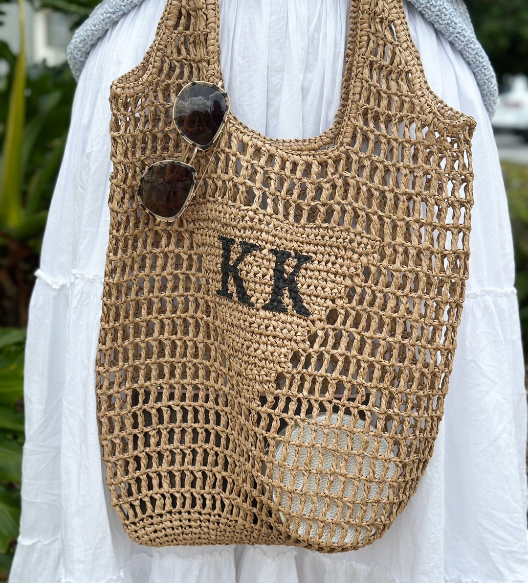 Straw Bag (No Painted Initials)