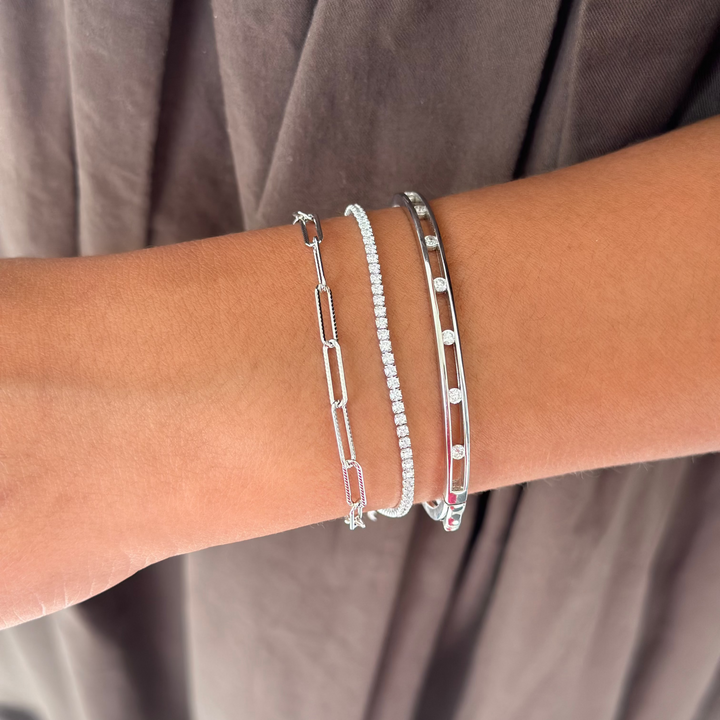 Studded Bangle-Embark Fine Jewelry