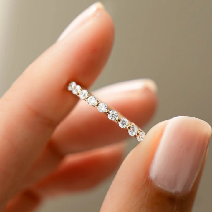 Studded Stacking Ring-Embark Fine Jewelry