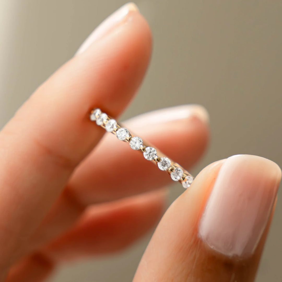 Studded Stacking Ring