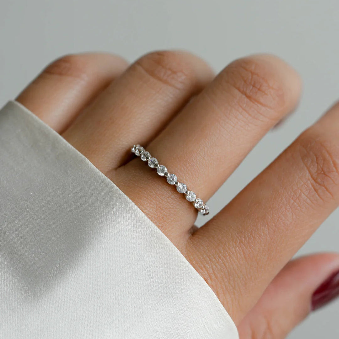 Studded Stacking Ring-Embark Fine Jewelry