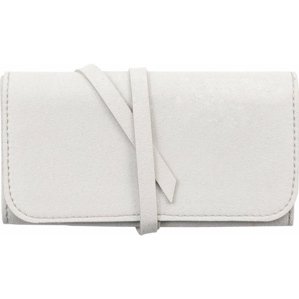 Suede Roll-Up Travel Case