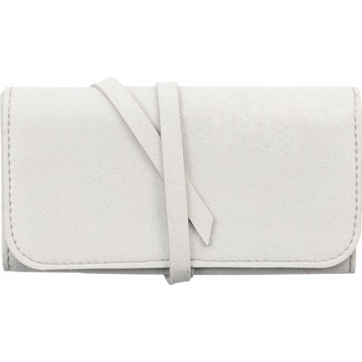 Suede Roll-Up Travel Case