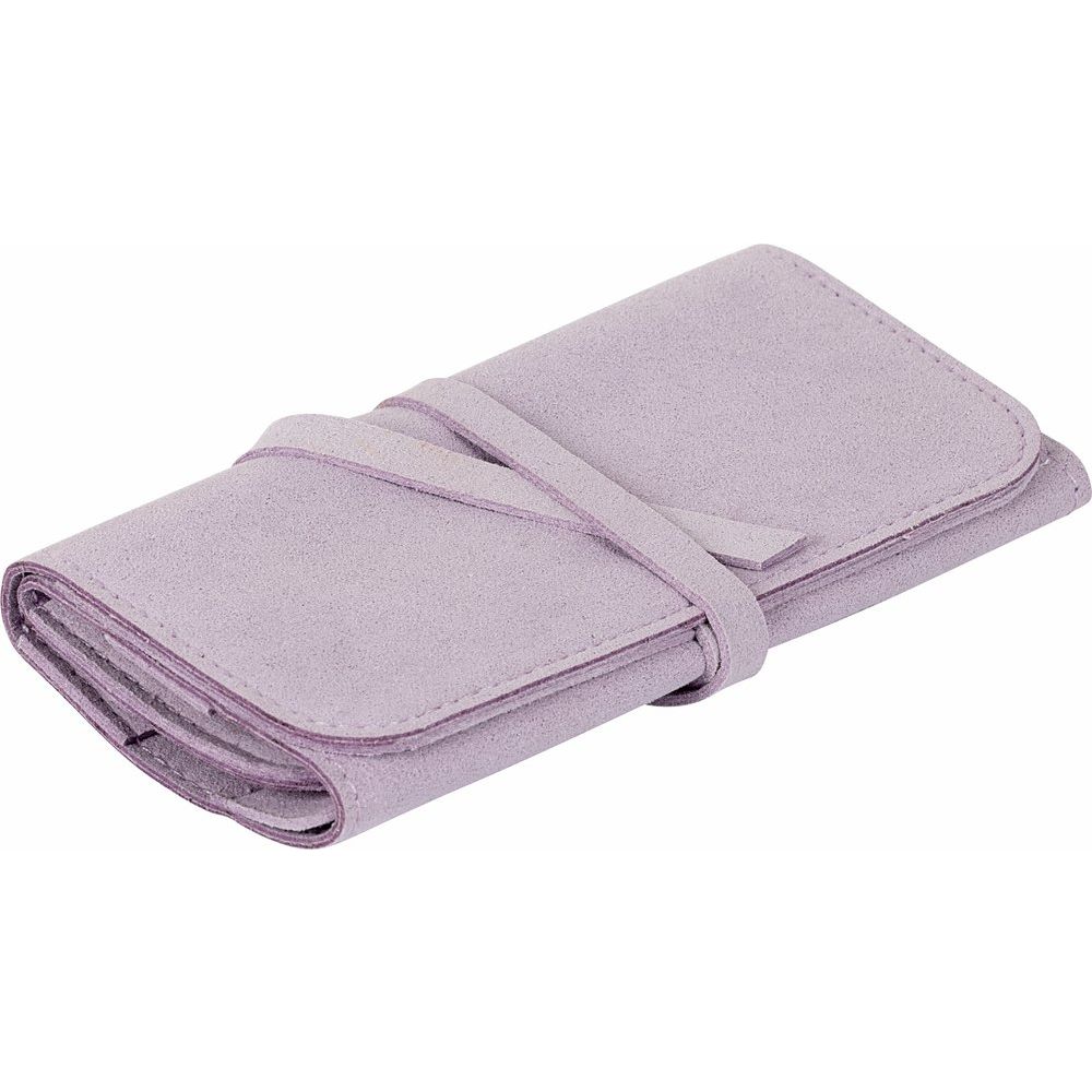 Suede Roll-Up Travel Case