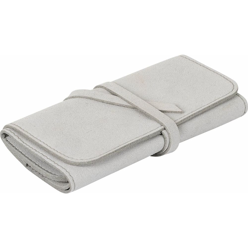 Suede Roll-Up Travel Case
