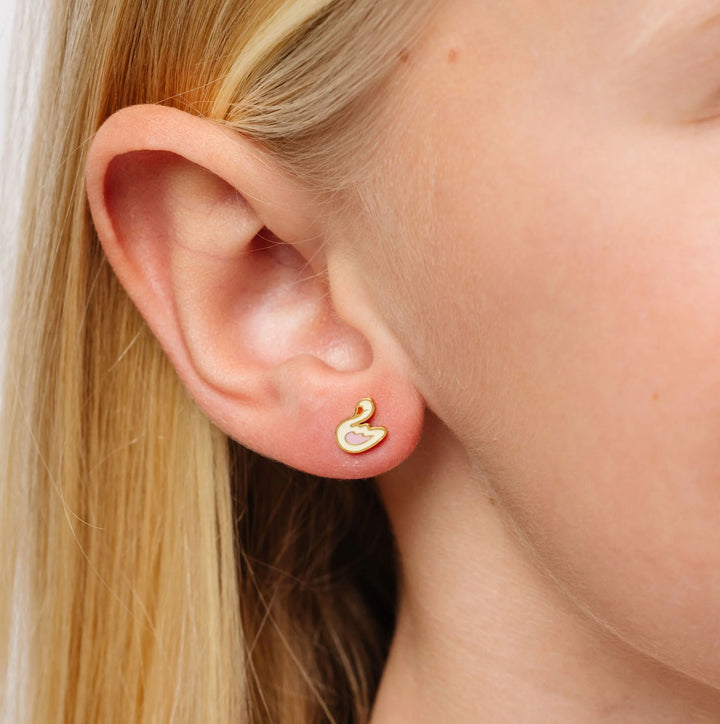 Swan Studs-Embark Fine Jewelry