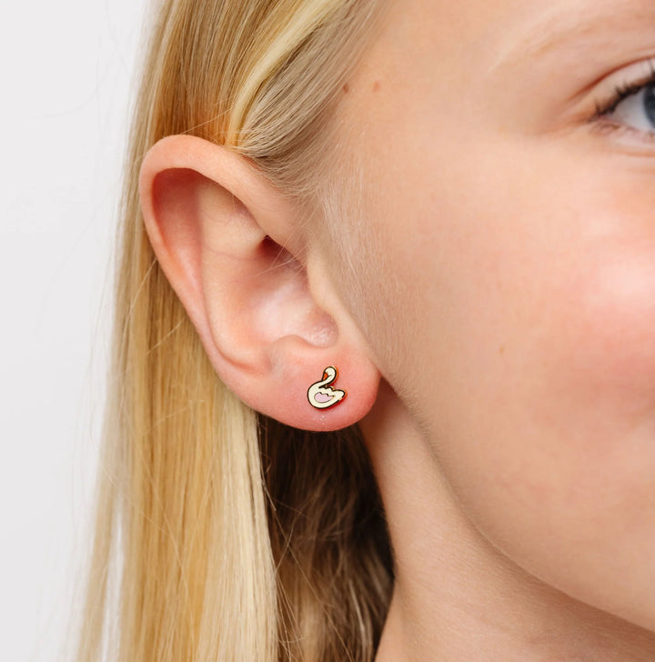 Swan Studs-Embark Fine Jewelry