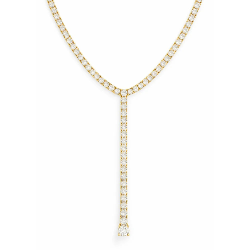 Tennis Lariat Necklace
