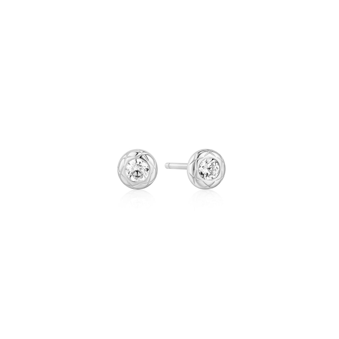 Textured Bezel Studs