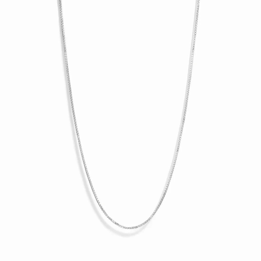 Thin Box Chain Necklace