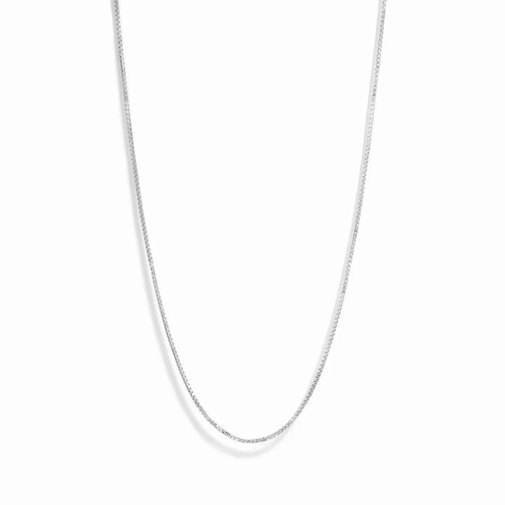 Thin Box Chain Necklace