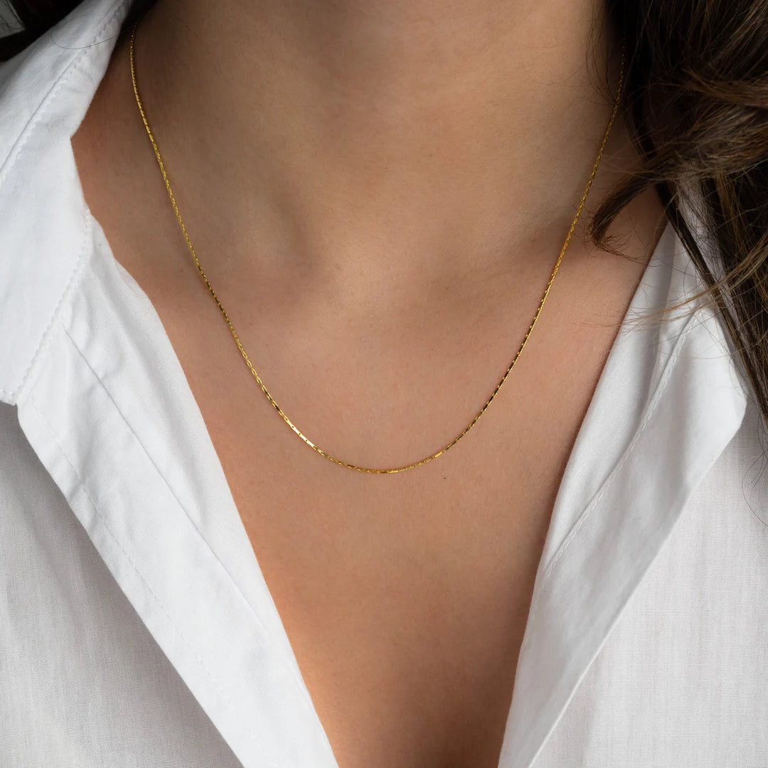 Thin Chain Necklace-Embark Fine Jewelry