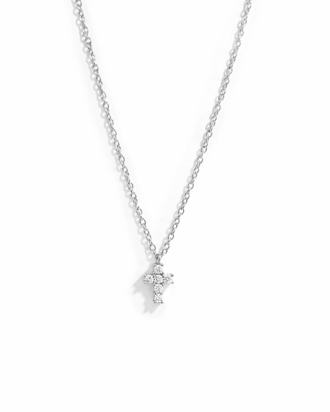 Tiny Cross Necklace-Embark Fine Jewelry