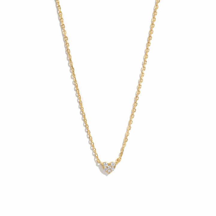 Tiny Heart Necklace-Embark Fine Jewelry
