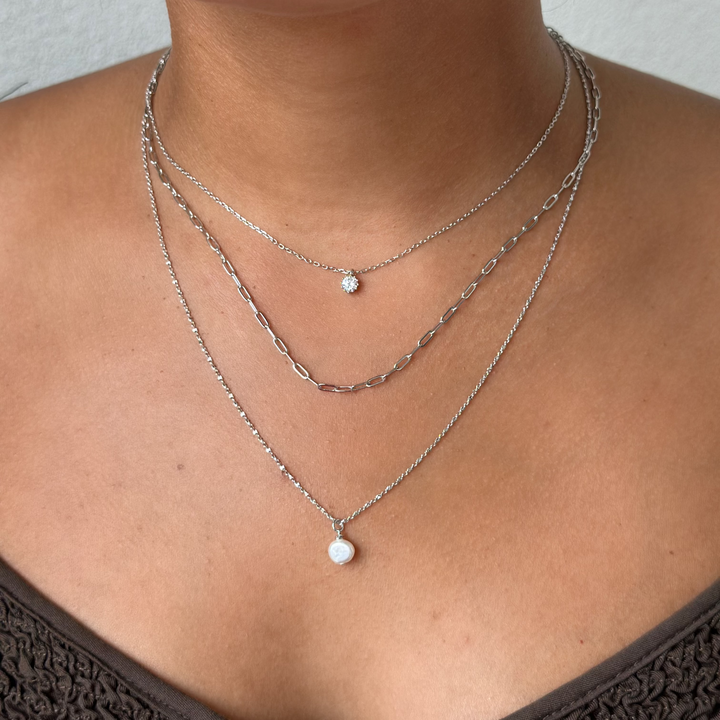 Dainty CZ Necklace