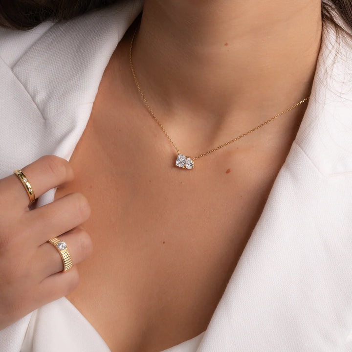 Toi et Moi Necklace-Embark Fine Jewelry