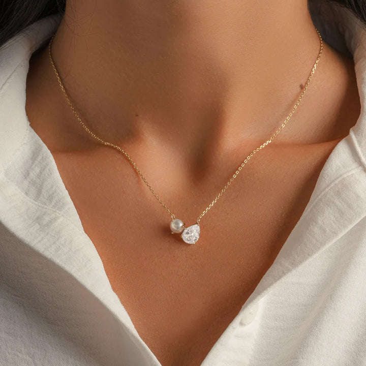 Toi et Moi Pearl Necklace