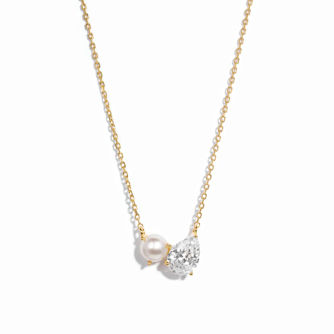 Toi et Moi Pearl Necklace