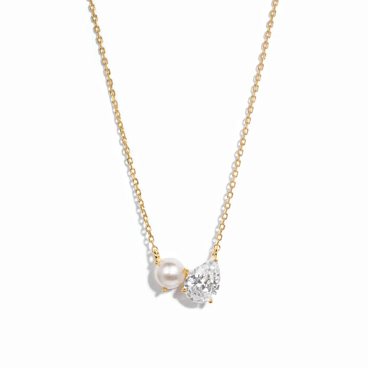 Toi et Moi Pearl Necklace