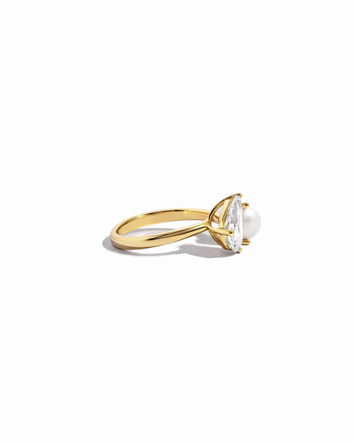 Toi et Moi Pearl Ring-Embark Fine Jewelry