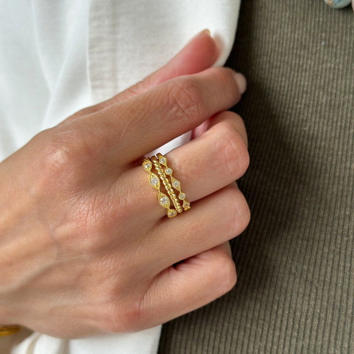 Trio Ring Set-Embark Fine Jewelry