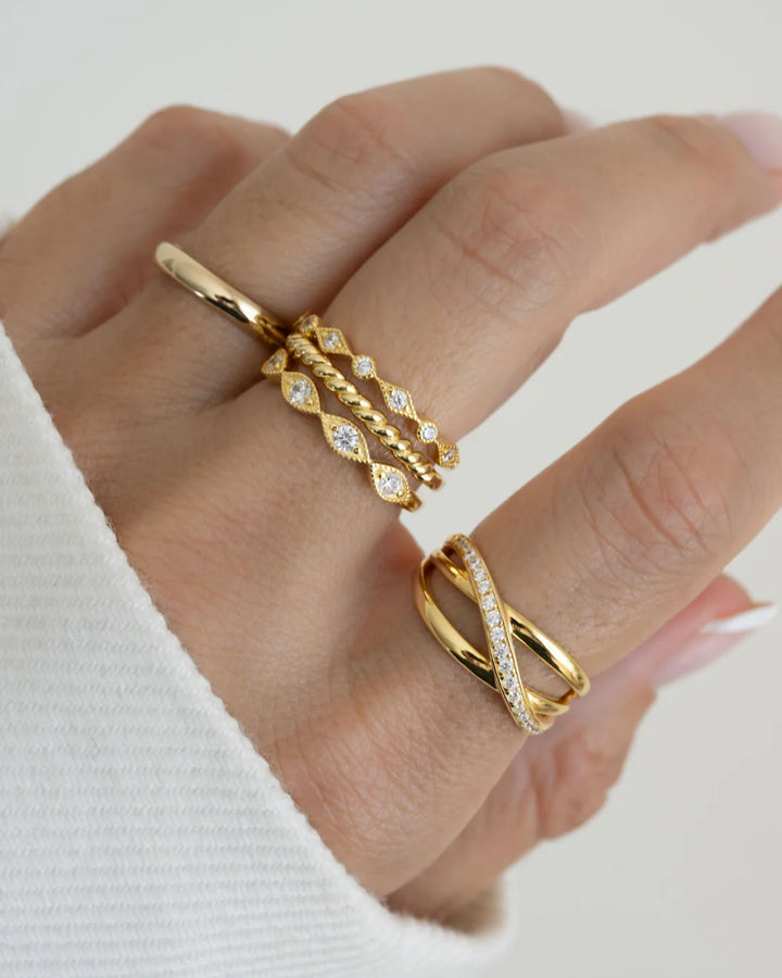 Trio Ring Set-Embark Fine Jewelry