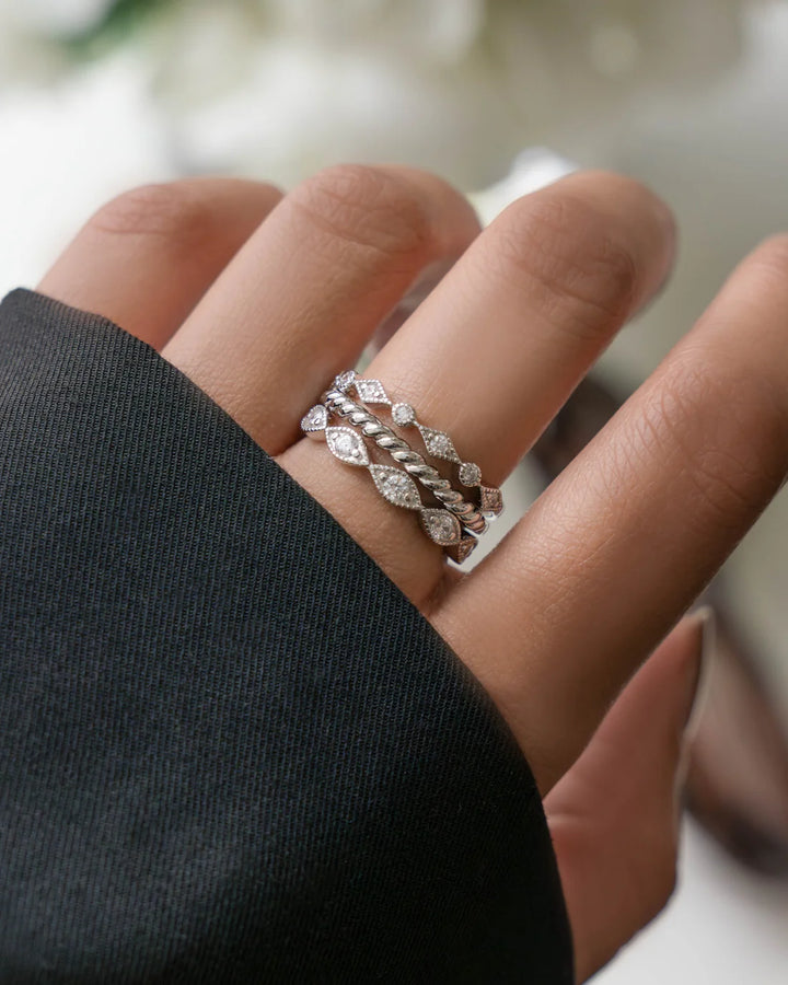 Trio Ring Set-Embark Fine Jewelry