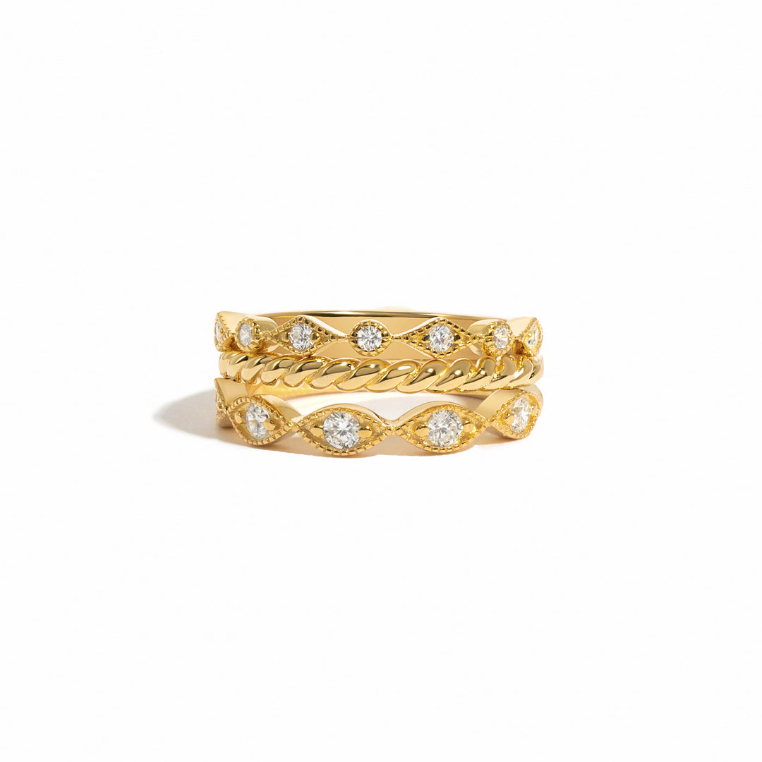 Trio Ring Set-Embark Fine Jewelry