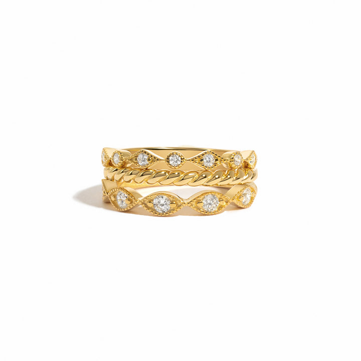 Trio Ring Set-Embark Fine Jewelry
