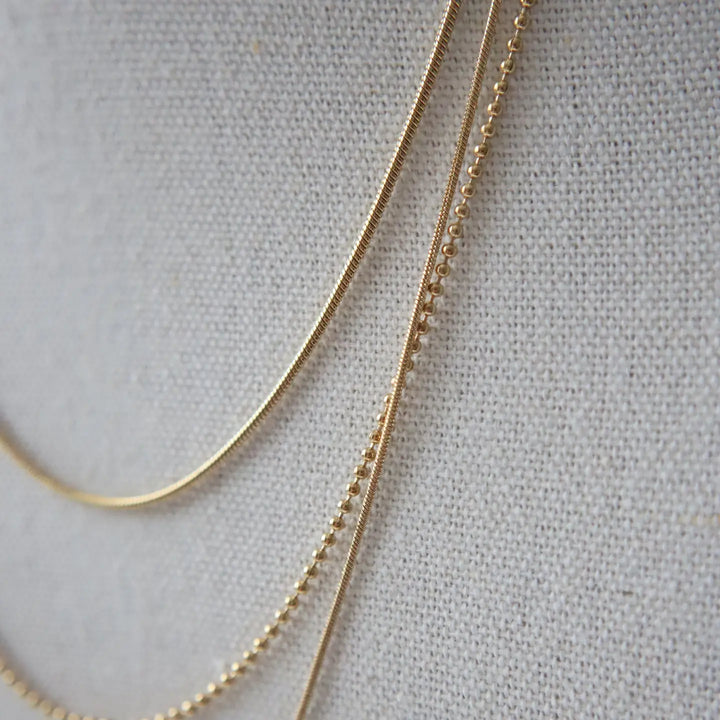 Triple Stack Necklace-Embark Fine Jewelry