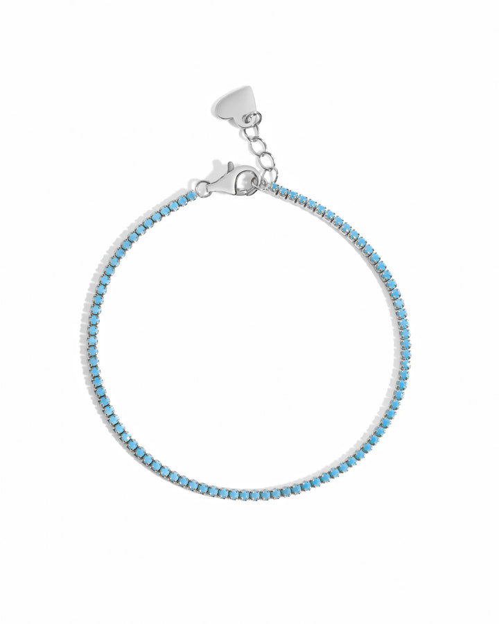 Turquoise Tennis Bracelet-Embark Fine Jewelry