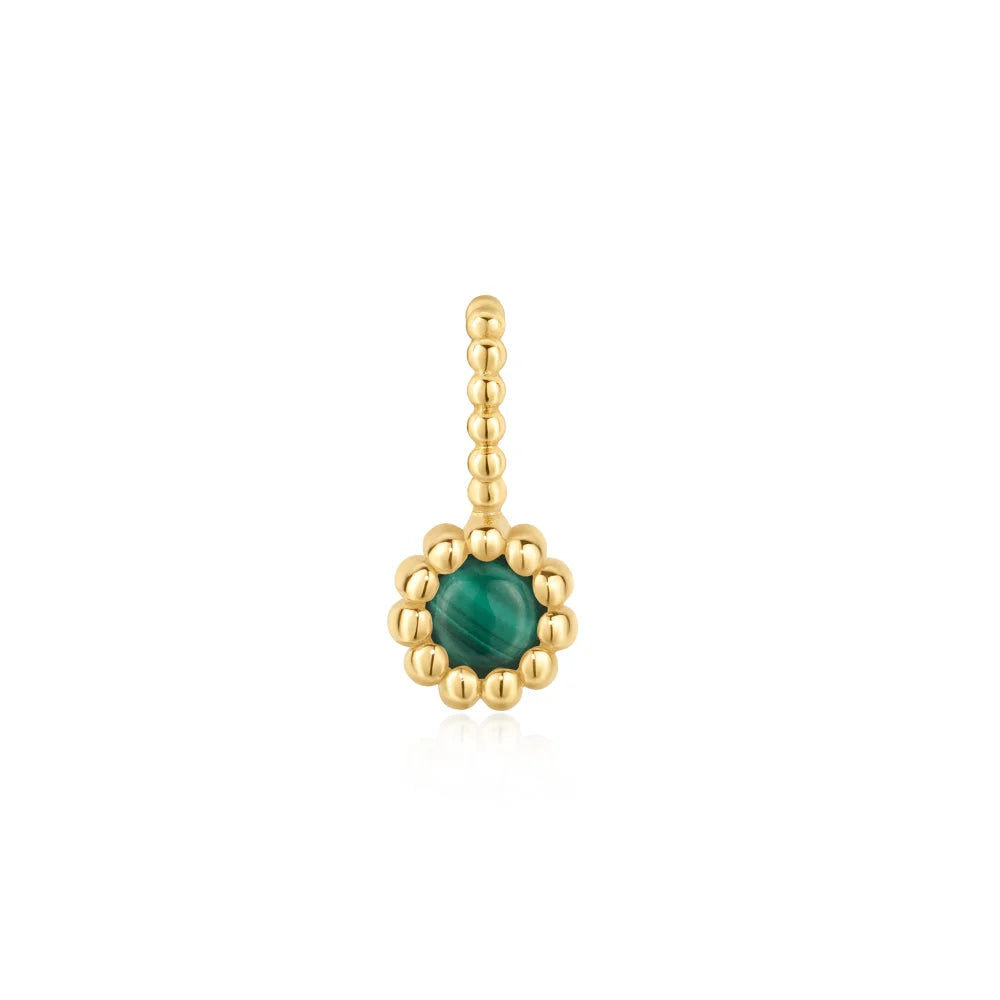 Two-Sided Gemstone Charm