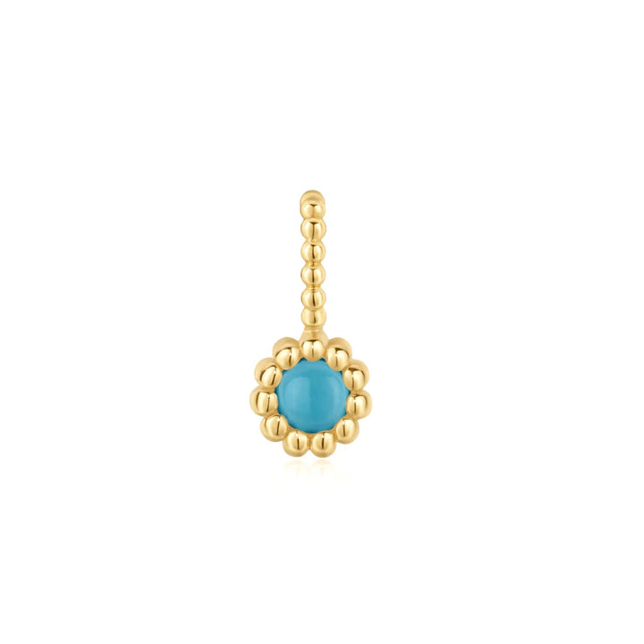 Two-Sided Gemstone Charm