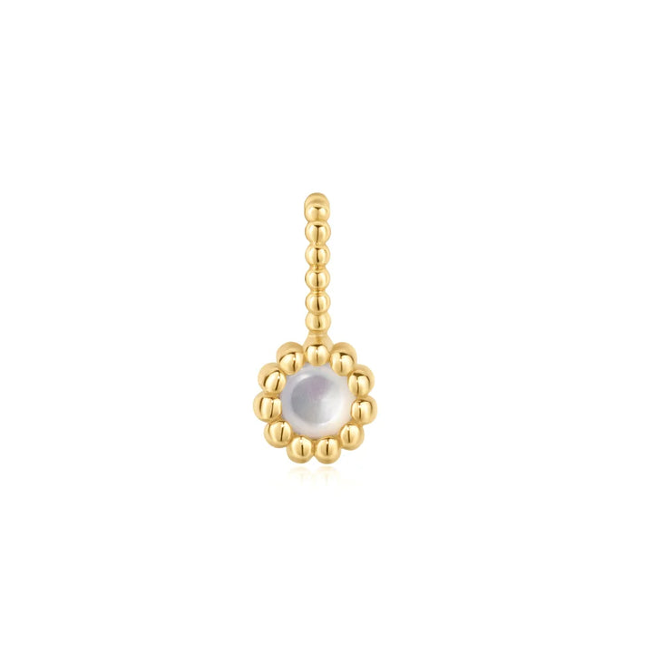 Two-Sided Gemstone Charm