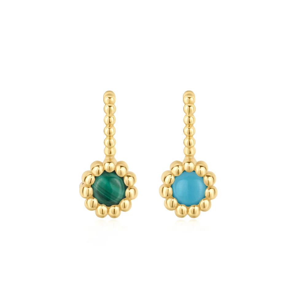 Two-Sided Gemstone Charm