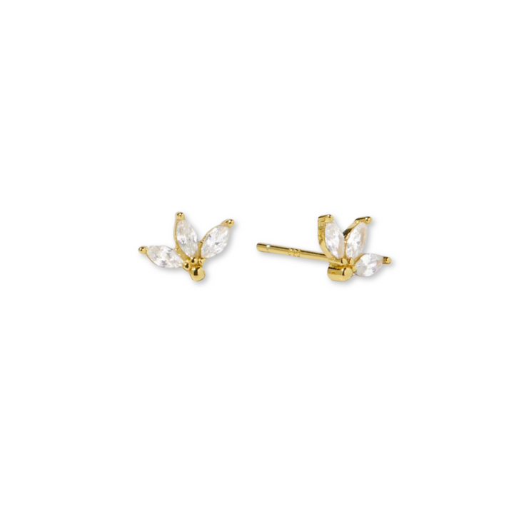 CZ Petal Stud