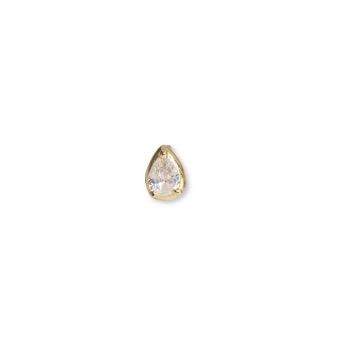 Tiny Pear Stud