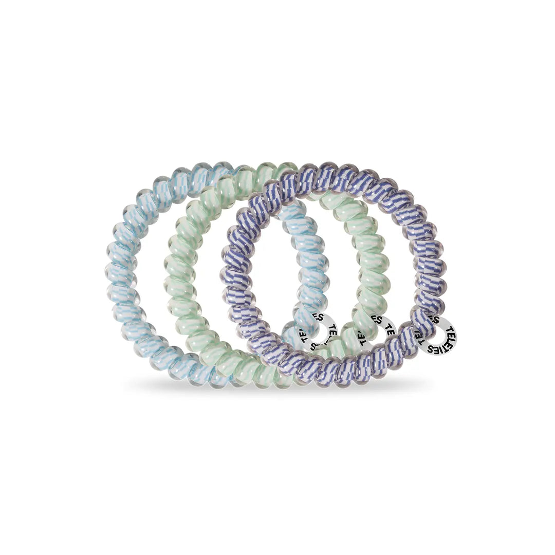 Small Spiral Hair Coil | Totally Turquoise