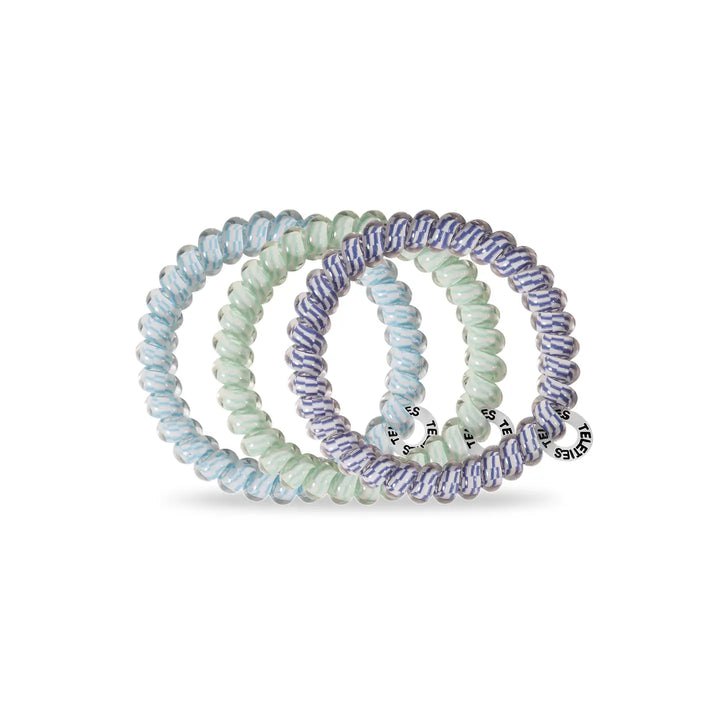 Small Spiral Hair Coil | Totally Turquoise