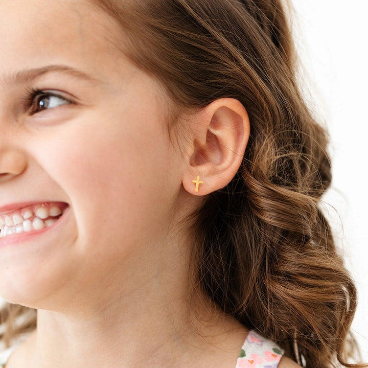 Plain Cross Studs