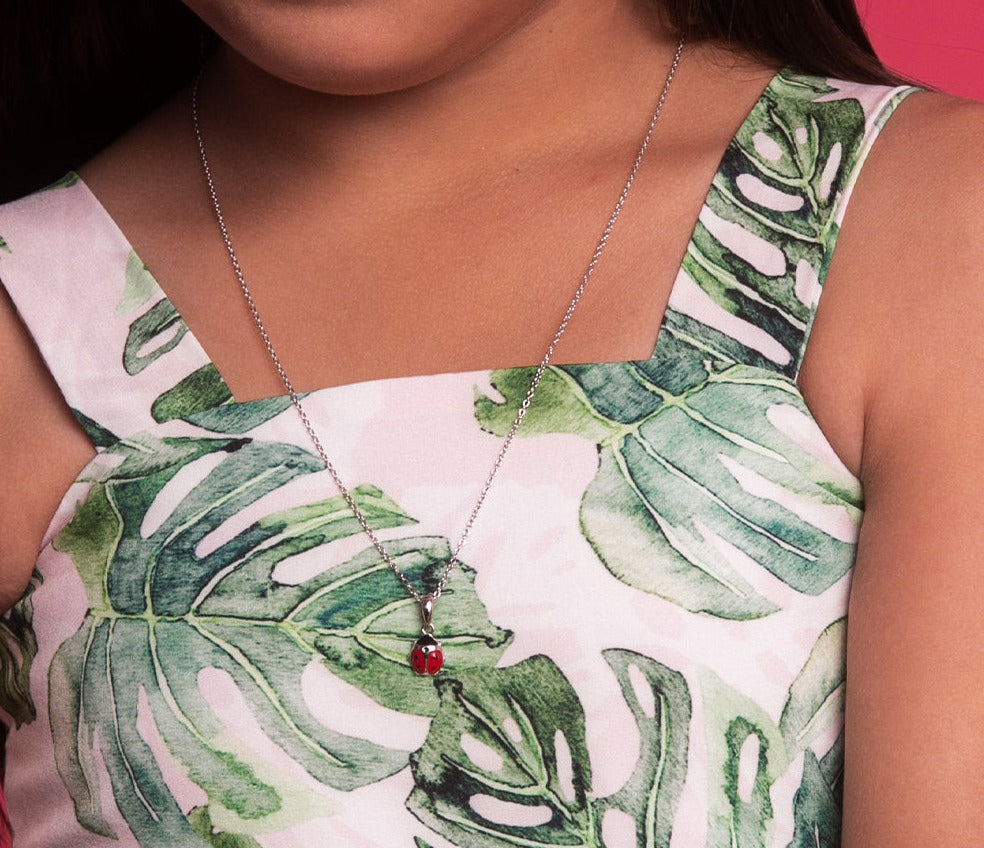 Classic Ladybug Necklace