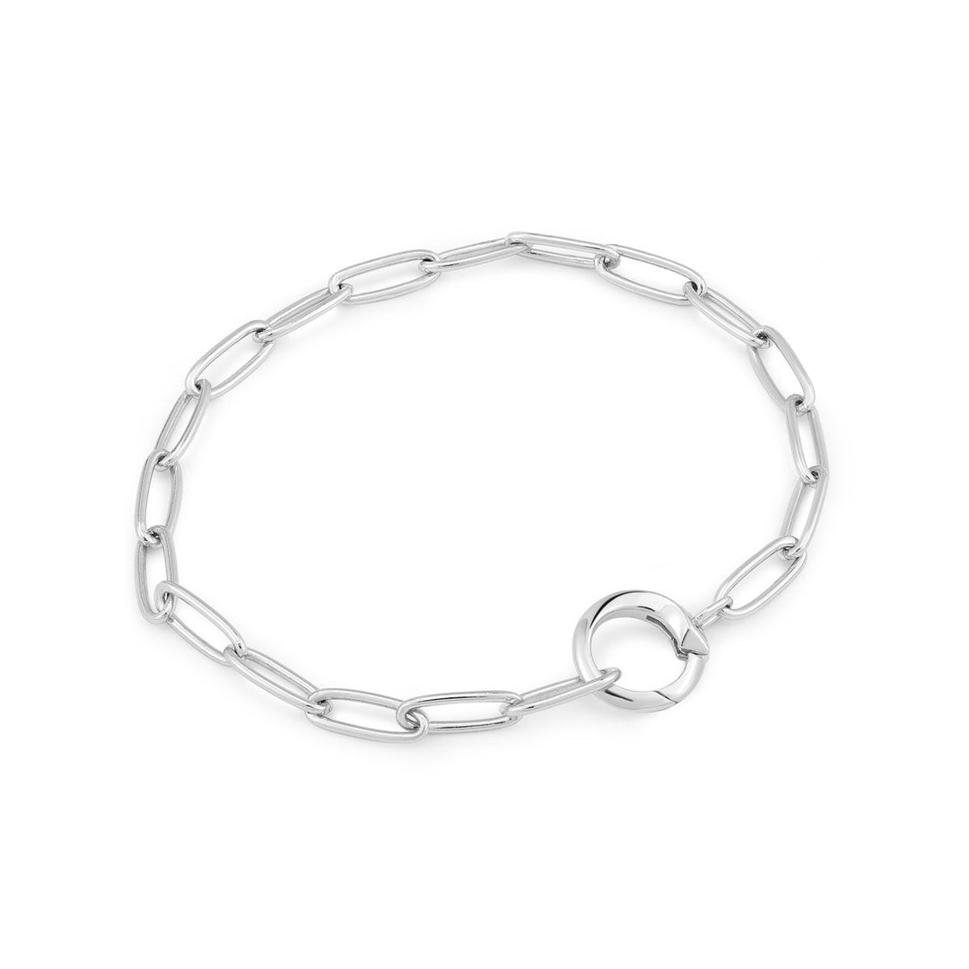 Link Charm Chain Connector Bracelet