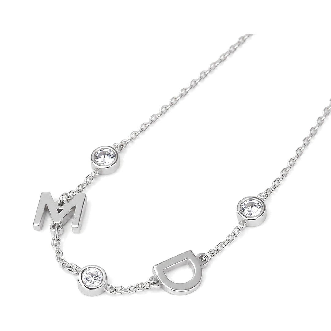 Bezel and Initial Custom Bracelet-Embark Fine Jewelry